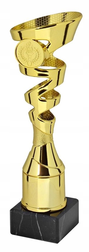 PUCHAR TRAPANI GOLD. 23 cm