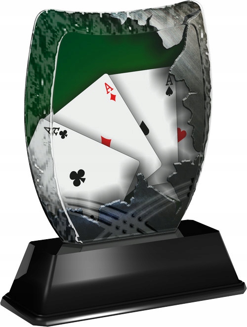 STATUETKA ACE01M29K- KARTY, POKER komplet 3 szt.