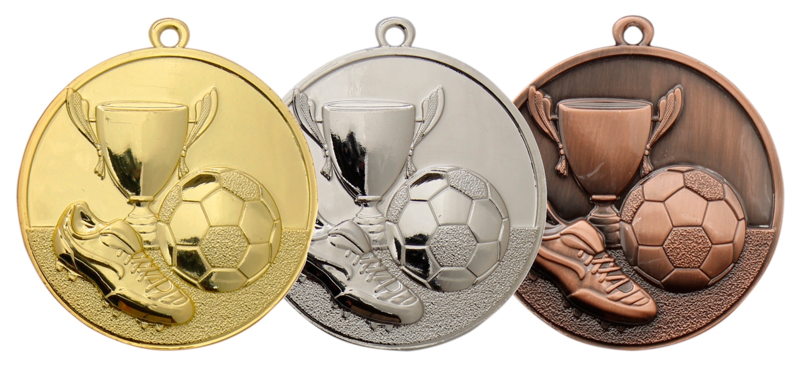 MEDAL - PIŁKA NOŻNA TROFEA SPORTOWE ME.047 KOMPLET