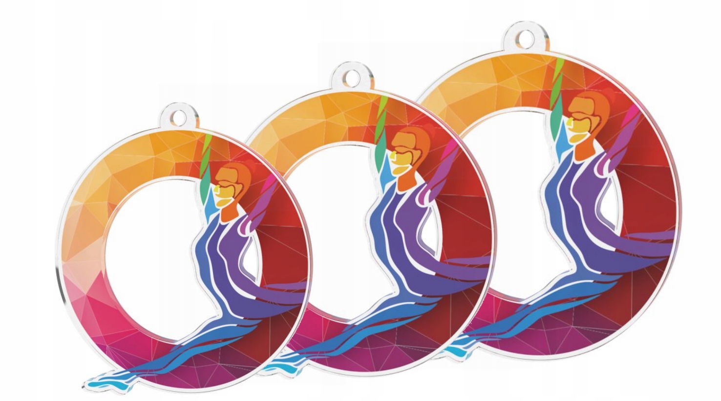 MEDAL STATUETKA TANIEC GIMNASTYKA MDA1M88C 5 cm - obrazek 7