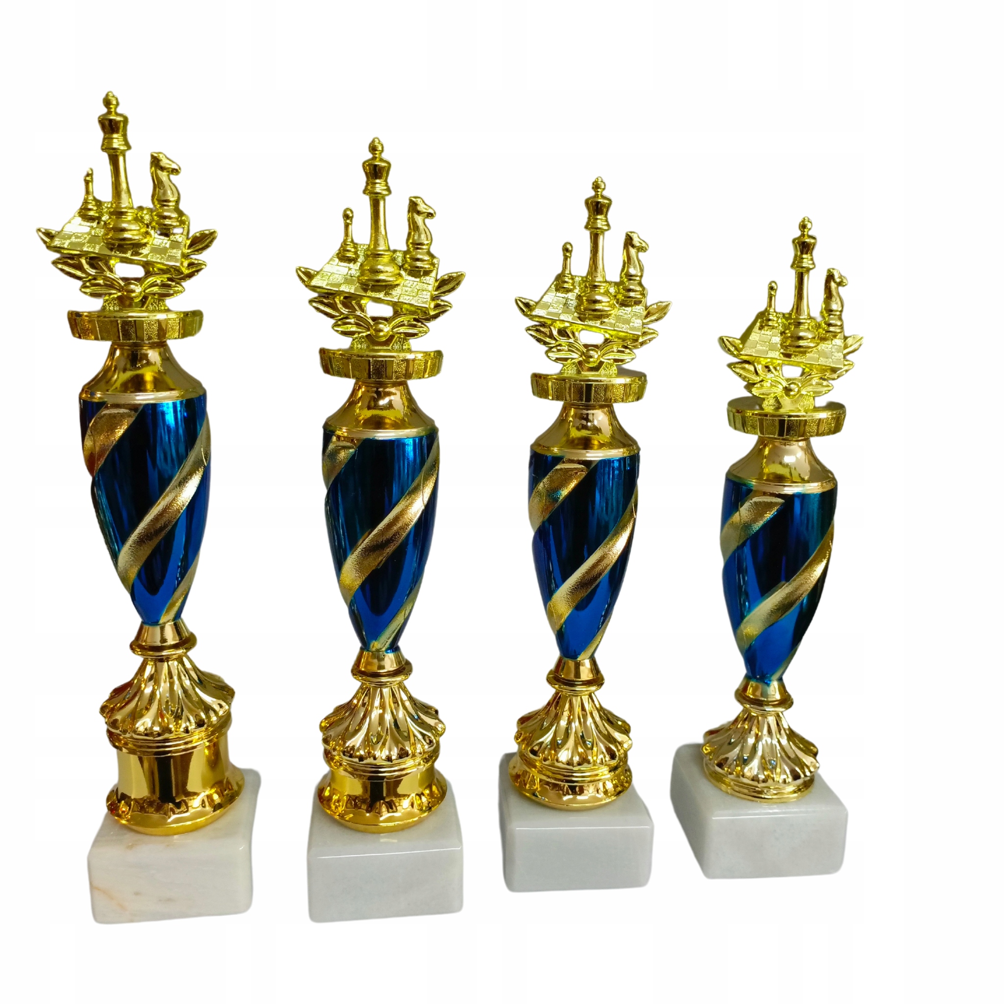 Statuetka SZACHY 31923D / KOMPLET 4 SZTUKI