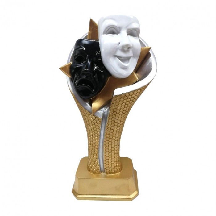 Statuetka MF4663.04 - maski - teatr