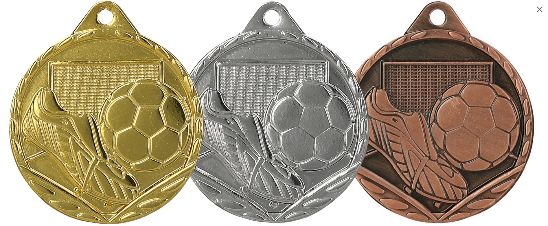 MEDAL PIŁKA NOŻNA MMC3032. kolor złoty + wstążka