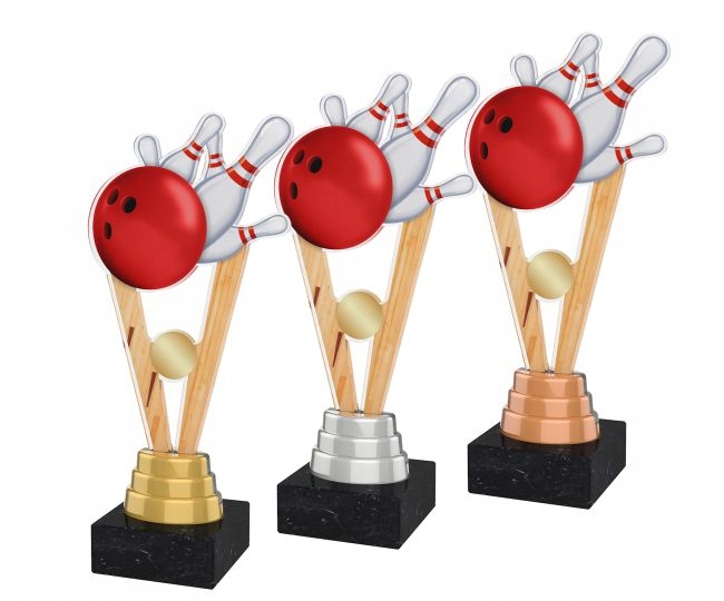PUCHAR STATUETKA ACUTM06A - KRĘGLE, BOWLING