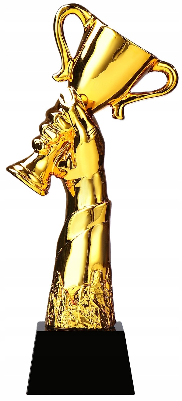 STATUETKA zwycięzca ZŁOTA 280 MM / 68425