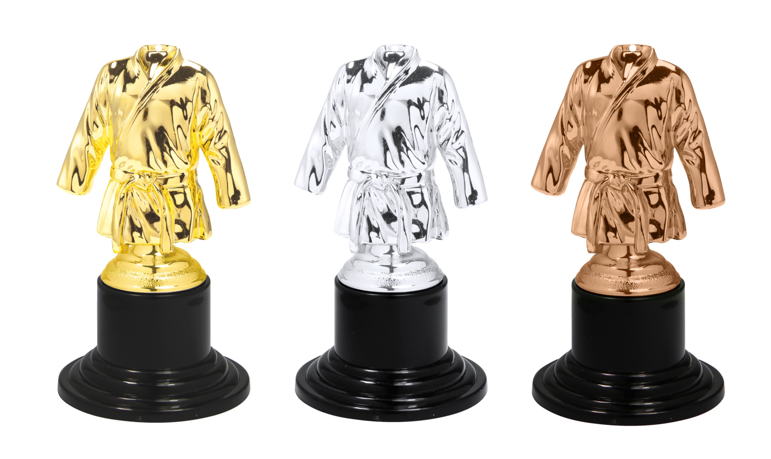 MEDAL 3D DC04. STATUETKA - JUDO komplet 3 szt.