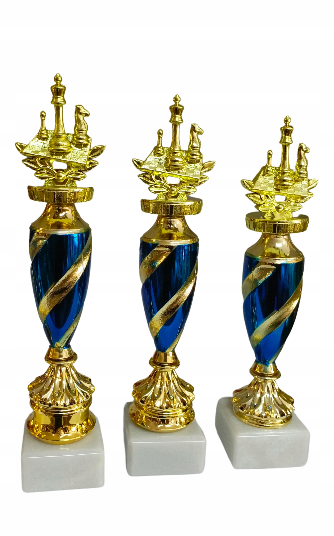 Statuetka SZACHY 31923D / KOMPLET 3 SZTUKI