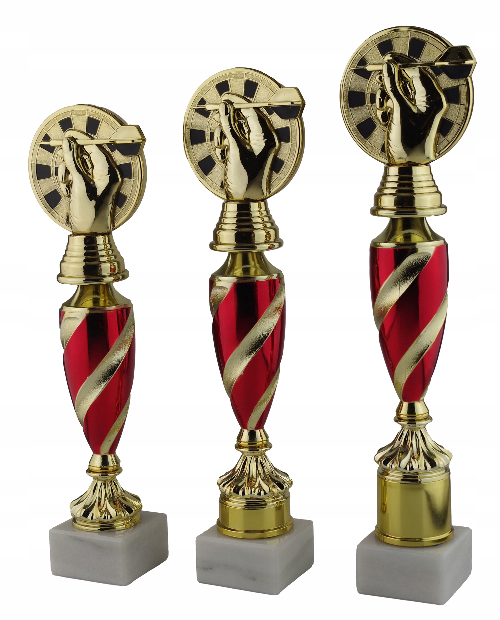Statuetka DART 31923 / DUŻY KOMPLET 3 SZTUKI