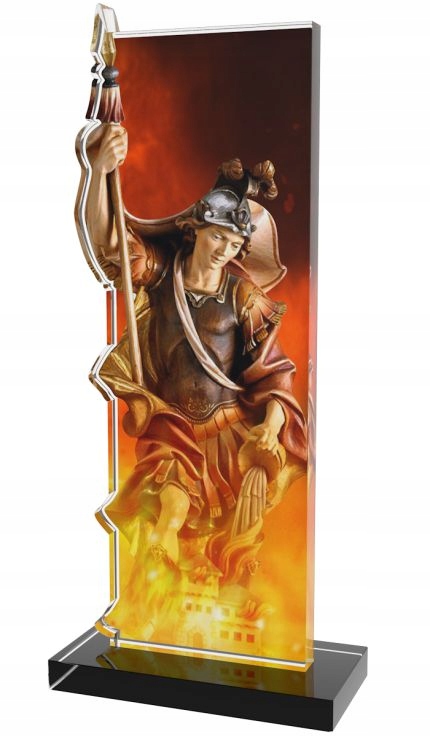 STATUETKA akrylowa APLAM3- STRAŻAK, STRAŻ POŻARNA