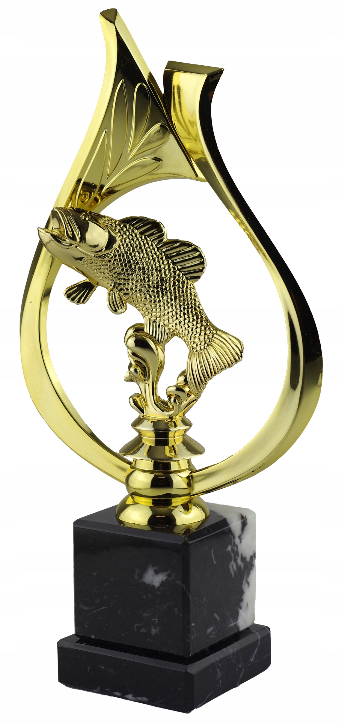 STATUETKA - NAJWIĘKSZA RYBA P105/30 wędkarstwo