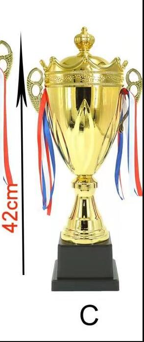 PUCHAR WDG1809C/KING luksusowy 42 cm